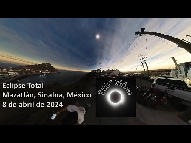 Eclipse Total en Mazatlan - 8 de abril de 2024