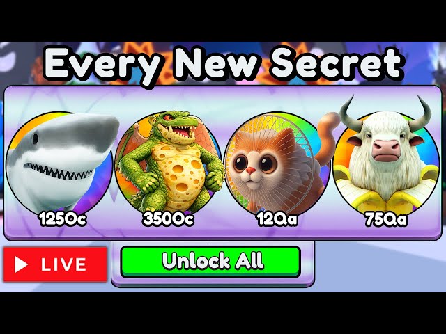 New Update 40 - Live New Gatto Ventilatorino Secret In Brainrot Evolution Roblox!