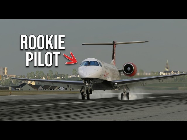 I Flew An ERJ-145 On VATSIM With ONLY 30 Hours Experience