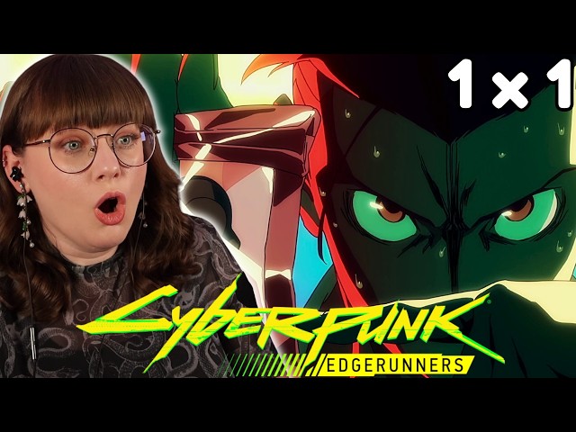 FIRST REACT to Cyberpunk Edgerunners as a Literature PhD | 1x1 React & Discussion