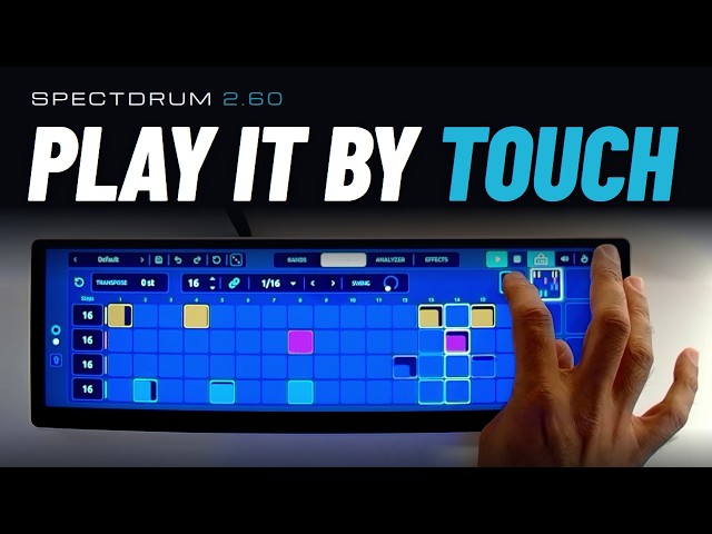 Spectdrum 2.60: Generative Trance Gate with TouchOSC Control
