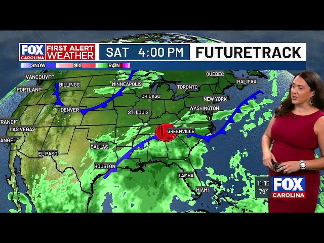 Latest tracking: First Alert Weather Days to impact weekend plans