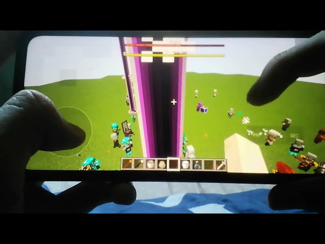 Max effect Iron golem fight an ultra modded raid 1.21.1 part 53 minecraft