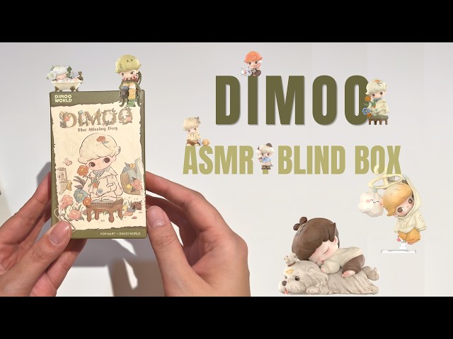 Pop Mart DIMOO The Missing Day Blind Box Opening | ASMR Unboxing