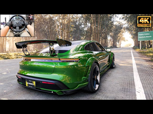 Porsche Taycan Turbo S - The Crew Motorfest | Thrustmaster TX - Gameplay Steeringwheel
