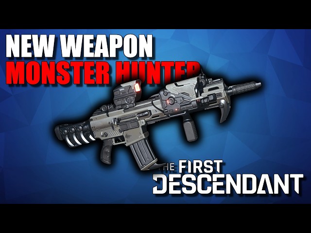 New Monster Hunter Transcendent Weapon Is Coming | The First Descendant