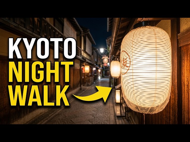 Train Ride to Kyoto & The Magic of Ninenzaka at Night