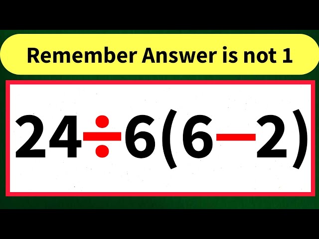 Most people Get This Simple Math Question wrong ?