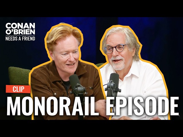 Conan Broke Matt Groening's "Simpsons" Rule In Marge vs. The Monorail | Conan O'Brien Needs A Friend