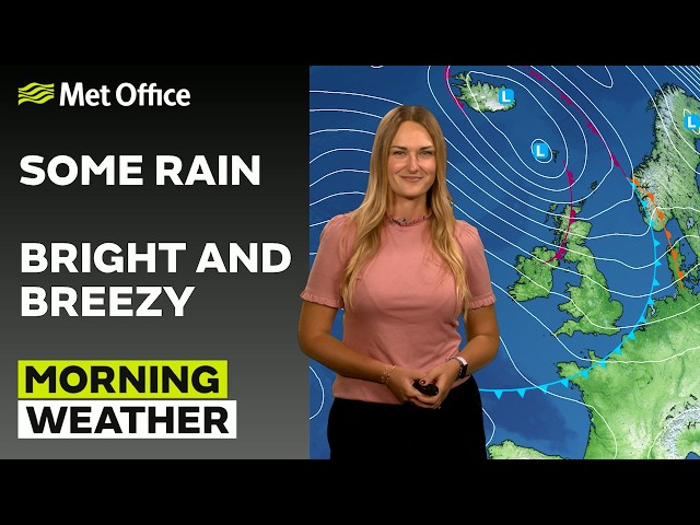 17/09/2026 - Bright and breezy - Morning Weather Forecast UK - Met Office Weather