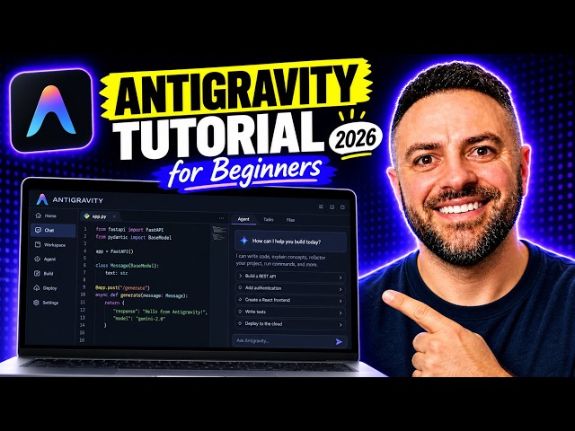 Learn 90% of Google Antigravity in Under 20 Minutes (2026 Update)