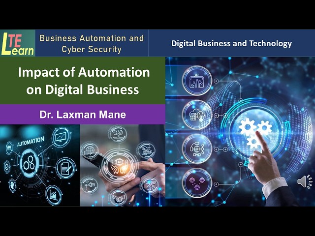 | Impact of Automation on Digital Business | Digital  Business Technology |