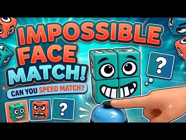 Genius Level Logic Challenge! Fast Face Matching Puzzle 🧩 Can You Beat Me? I LIVE 🔴