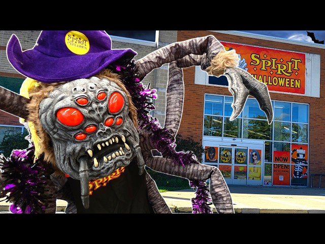 SPIRIT HALLOWEEN 2026 INSIDE ABANDONED JFABS ELYRIA OHIO