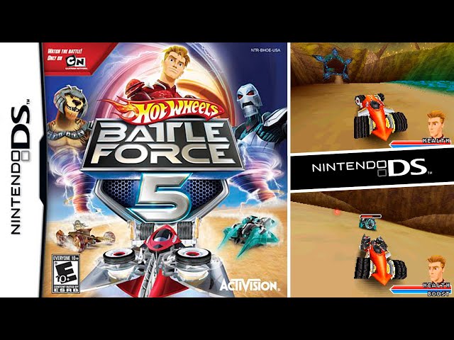 HOT WHEELS: Battle Force 5 (Nintendo DS)(2009)