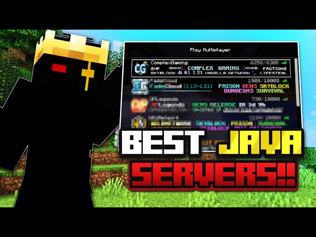 The BEST Minecraft JAVA Servers To Join RIGHT NOW! (2026)