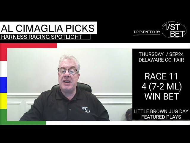 Little Brown Jug Pick + Undercard Best Bets from Al Cimaglia