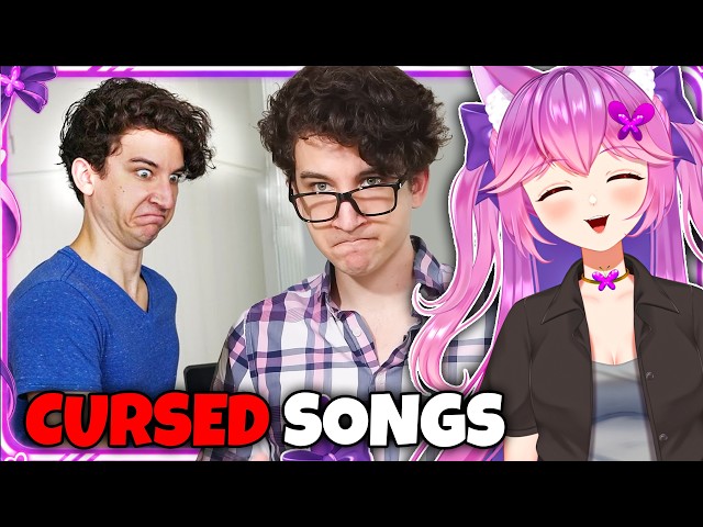 I'm SCREAMING 🤣 | VTuber Reacts to Daniel Thrasher's Cursed Songs