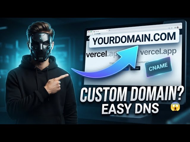 How to Connect a Custom Domain to Vercel in 5 Minutes 🚀
