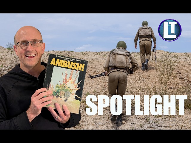 The Best Solo Board Game You Can't Buy in Stores - AMBUSH! (1983)