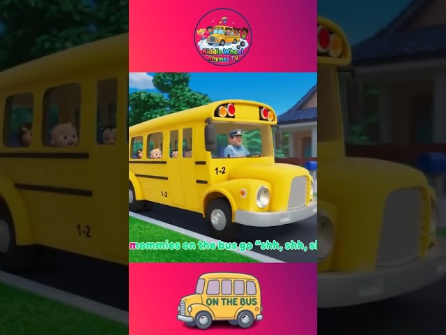 🚍 [1 MINUTE LOOP] Wheels on the Bus Remix 🎵 | Fun Sound Effects | KiddieWheelsRhymesTV