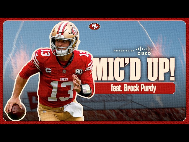 You NEED to hear Brock Purdy call this game. (Mic'd Up)
