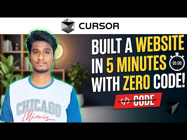 No Code, Just AI: I Built a Website in Under 5 Minutes