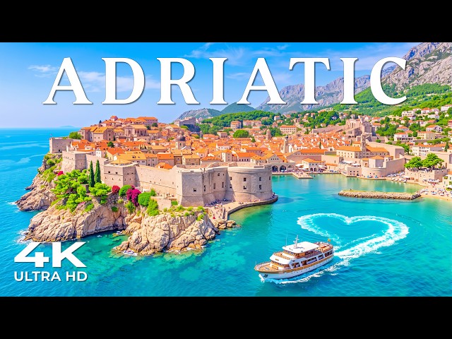 Adriatic 4K Drone Footage | Dubrovnik Coast, Hidden Bays, Luxury Yachts & Azure Sea Views