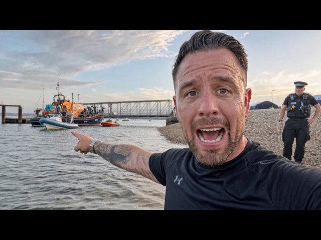 English Patriots Block Migrant Boats: Portsmouth Protest