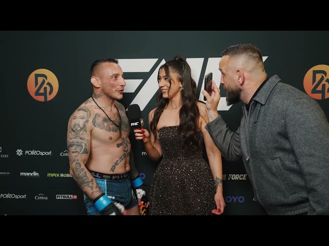 DUŠAN DŽAKIĆ | POST FIGHT INTERVIEW | FNC 29 | LJUBLJANA