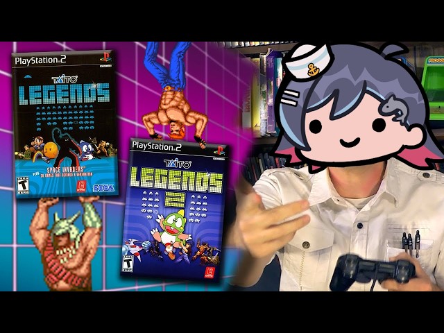 Vtuber Reacts to: Taito Legends (PS2) [AVGN]