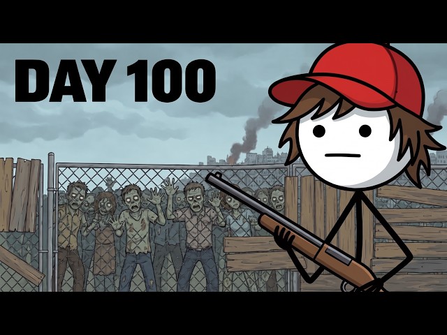 Zombie Outbreak Survival: Day 1 To Day 100 (Full Movie)