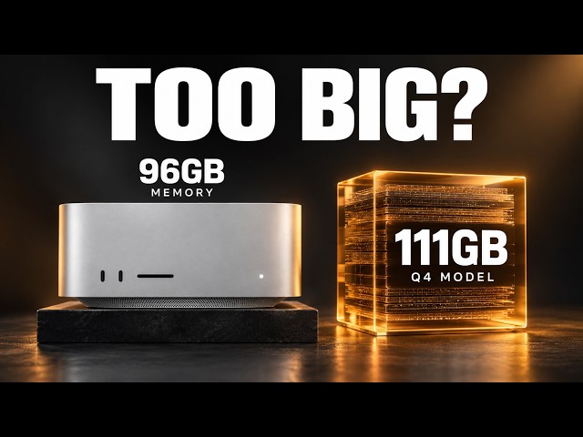 Apple's 96GB AI Mac Meets a 111GB Model