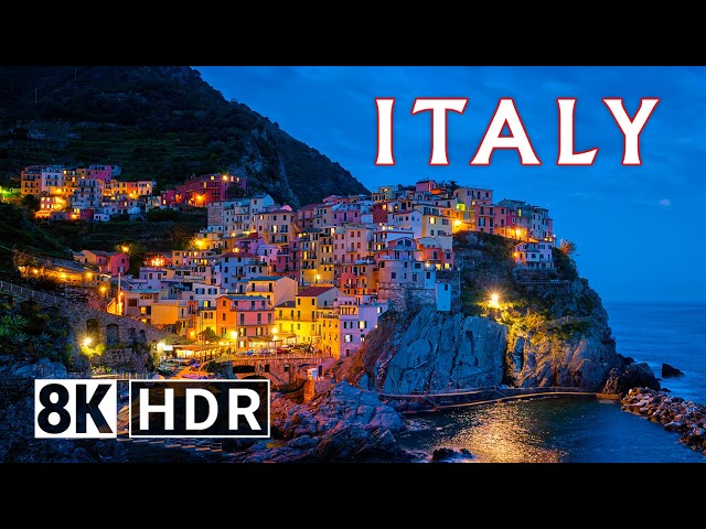 Italy in 8K HDR – Cityscape Paradise | QLED Demo 60FPS Dolby Vision™