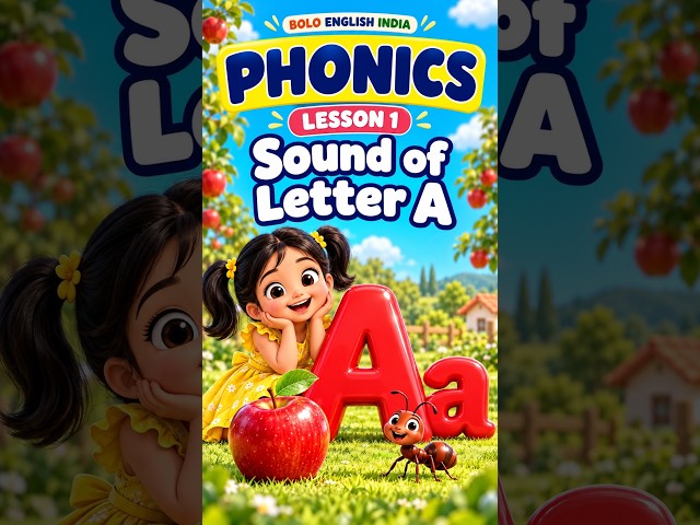 Phonics Lesson 1 -  Short Sound of Letter A