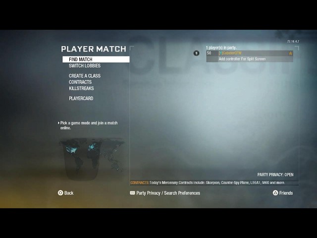 BLACK OPS 1 GODMODE CLASS PS4/PS5