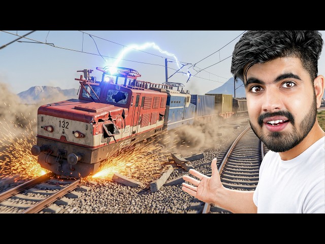MY ELECTRIC TRAIN GOT IN ACCIDENT