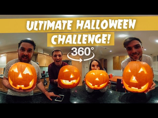 ULTIMATE HALLOWEEN CHALLENGE IN 360! | 360 VR VIDEO