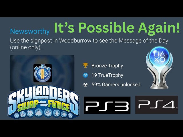 NEWSWORTHY IS POSSIBLE AGAIN! Guide to Unlock Newsworthy Trophy PS3 and PS4 in 2026 - ShroomBoomin'