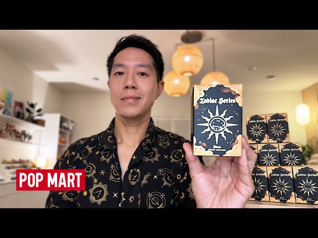 ~DIMOO ZODIAC SERIES~ UNBOXING POP MART Astrology Constellation  Blind Box Series Vinyl Figures