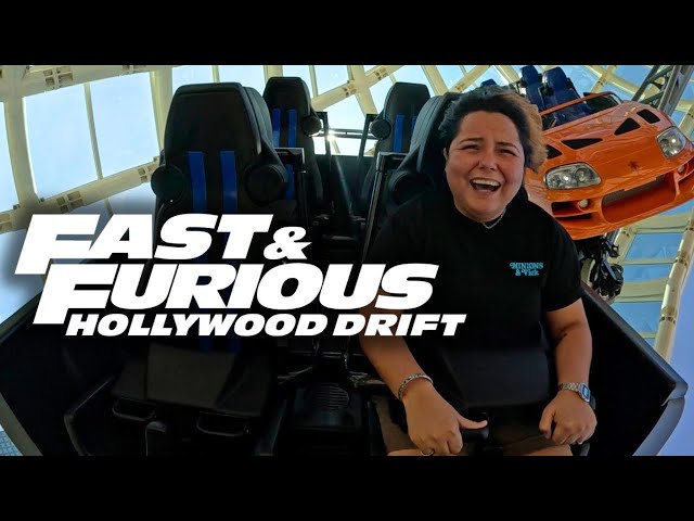 Fast & Furious Hollywood Drift On Ride POV - Universal Studios Hollywood 