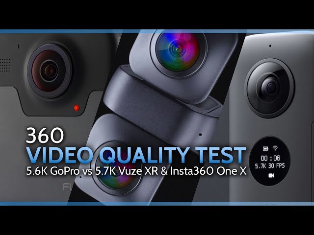 360 // 5.6k GoPro Fusion vs 5.7k Vuze XR & Insta360 One X Comparison