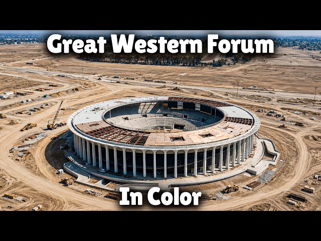 Inside the Construction of the Great Western Forum (1966-1967)