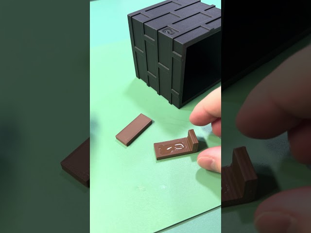 This Matte Brown Filament Looks Like Chocolate 🍫  #3dprinting