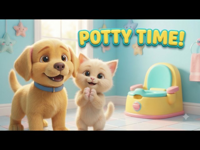Potty Training for Kids 🚽 | Potty Time Nursery Rhyme | Toddler Learning Song
