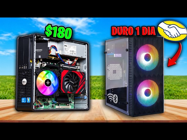 PC Gamer de $180 HUMILLA a la Más VENDIDA de Mercado Libre (Así estafan)