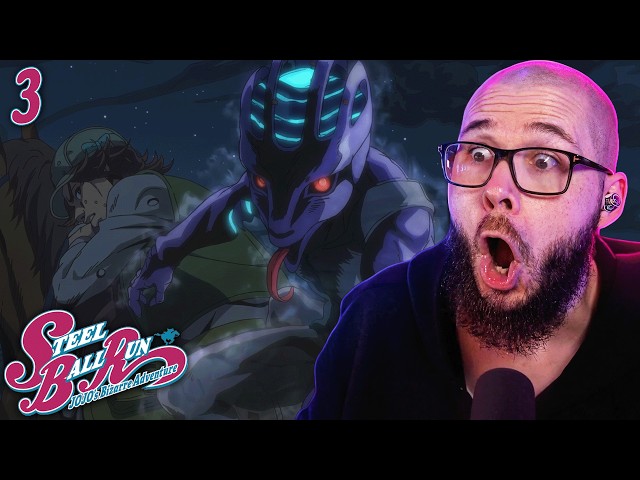 WE GOT STANDS! | STEEL BALL RUN Episode 3 Reaction | JoJo's Bizarre Adventure Part 7