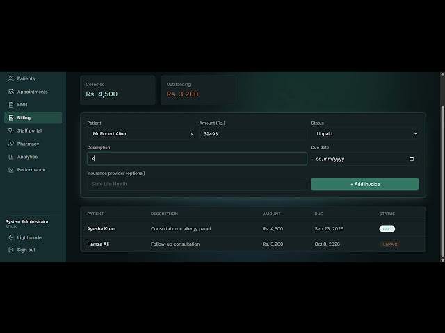 Building a Complete HMS in One Project: Patients, Billing, Pharmacy & More
