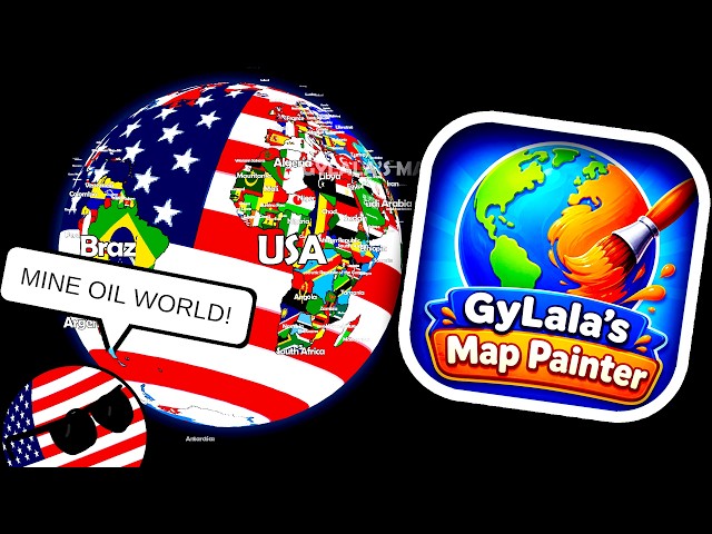 GyLala’s Map Painter - Animations & Spin!