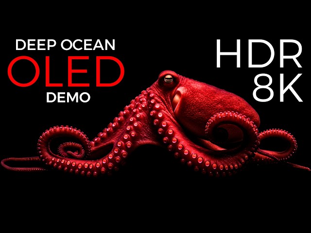 The Deep Ocean OLED Demo HDR 8K Ultra HD Dolby Vision™ 60fps